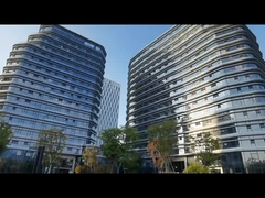 Хорошее Quanlity застеклило соединенные видео ненесущей стены и систему ручки