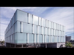 U-образная стеклянная перегородка