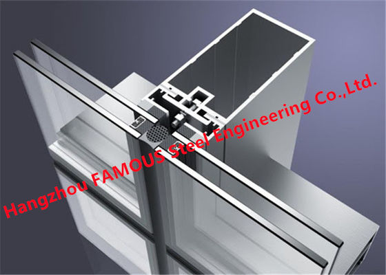 Спрятанный фасад ненесущей стены рамки 8mm 12A/16A 8mm стеклянный для коммерчески здания