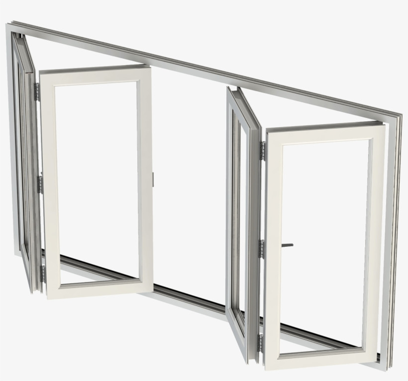 Внешнее стекло сплава алюминия фасада складывая Bifold Windows и двери подвергли рамка действию